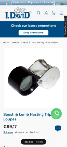 LUPA  BAUSH & LOMB Hasting 