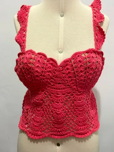 Blusa de crochê nova