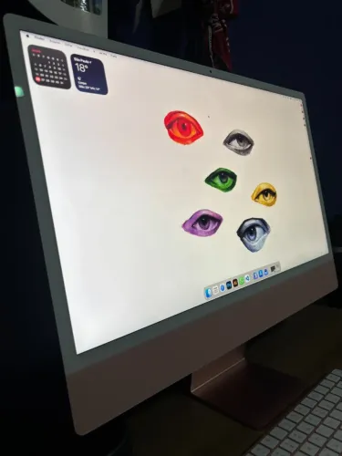 iMac M3 2023 Rosa