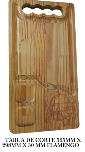 Tábua Corte de Carnes Churrasco Madeira Premium Personalizamos Luxo