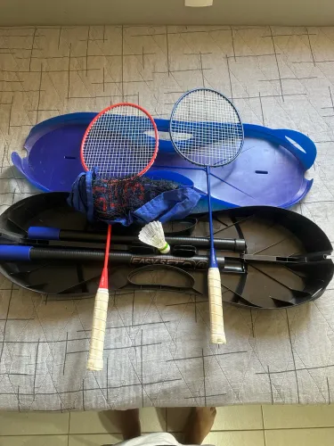 Peteca Badminton portátil