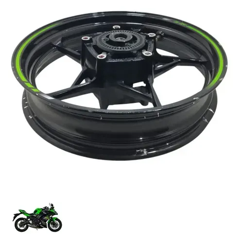 Roda Dianteira Kawasaki Ninja 650 2018 2019 2020 2021 2022 Preto