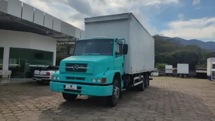 MERCEDES BENZ 1414 6X2 3E 2P VERDE DIESEL TRUCK