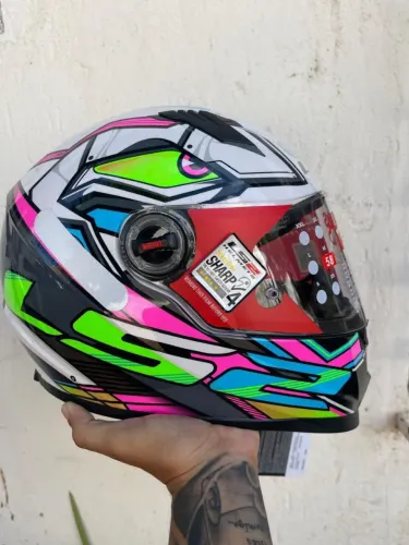 Capacete ls2 FF 358 xdron neon