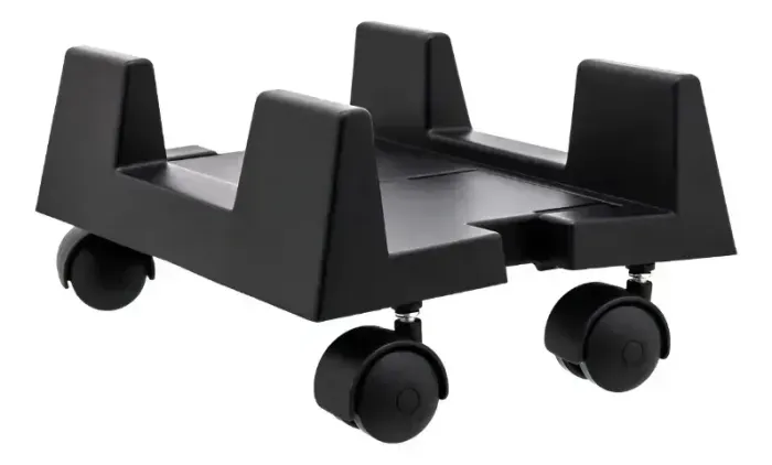 Suporte Para Cpu Computador Ajustavel Rodizios