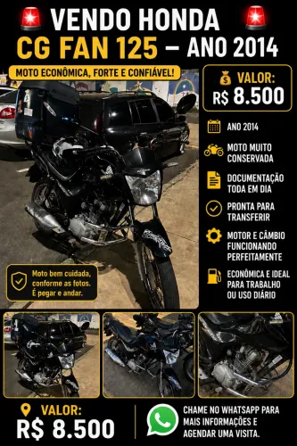 Fam 125 ano 2014 $8500  no pix 