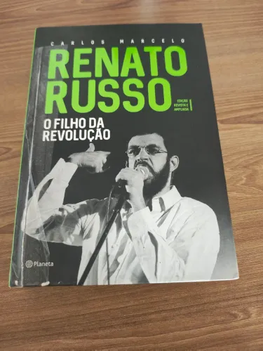Livro Renato Russo o filho da revolução carlos marcelo