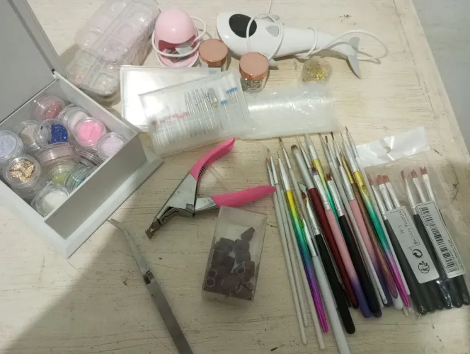 Unha em gel kit