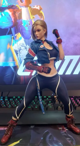 Cammy White Star Man Original 1/6 | Street Fighter | Completa | Estado de Nova