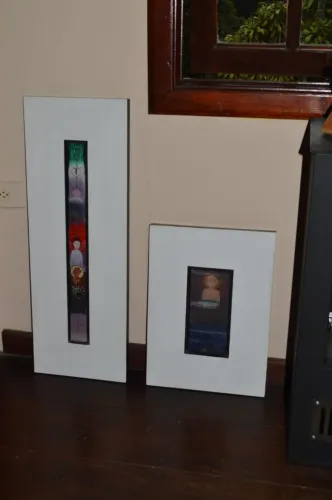 Quadros óleo sobre madeira João K. Suzuki
