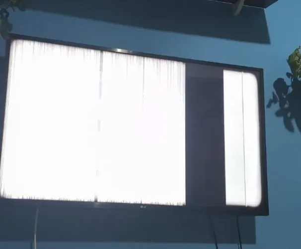 Smartv LG 48 polegadas com defeito