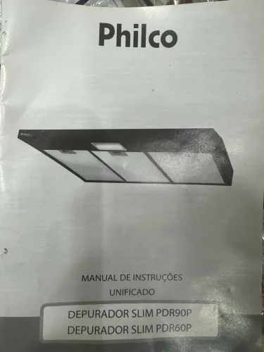 Depurador de Ar Slim Philco 90 cm - 220V | Semi novo