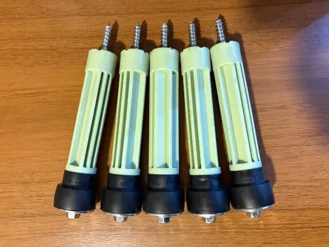 Kit com 5 Parafusos de fixação para Lava e Seca Samsung