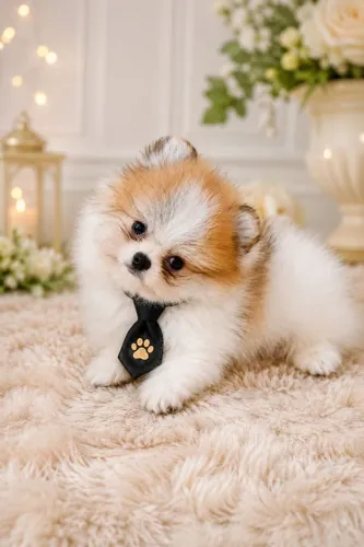 Lulu da Pomerânia de alto padrão ursinho macho
