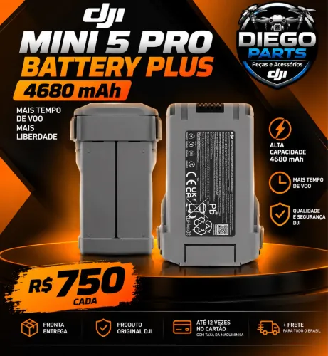 Bateria Plus Mini 5 pro 