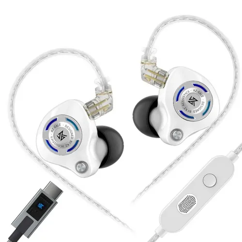 Vendo: fone cabeado KZ Gale + Cabo DSP KZ M2