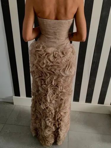 Vestido de festa da estilista Patrícia Bonaldi 