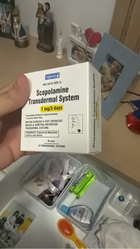 Adesivo de Escopolamina - Scopolamine Transdermal System