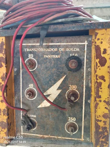 Máquina de solda 250v usada