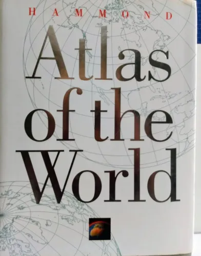 Livro - Hammond Atlas Mundial Em Inglês 