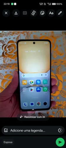 Celular realme preto c75 quero iPhone 