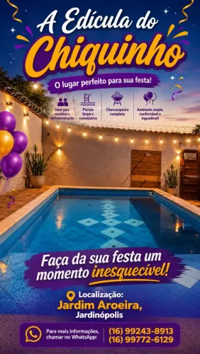 Aria de lazer do Chiquinho