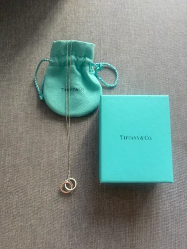 Colar Interlocking Circles Tifanny & Co