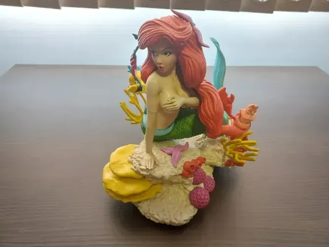 The Little Mermaid - Ariel - Disney - Impressão 3d - Sexy (Usado)