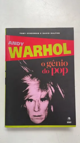LIVRO ANDY WARHOL - O GENIO DO POP - EDITORA GLOBO