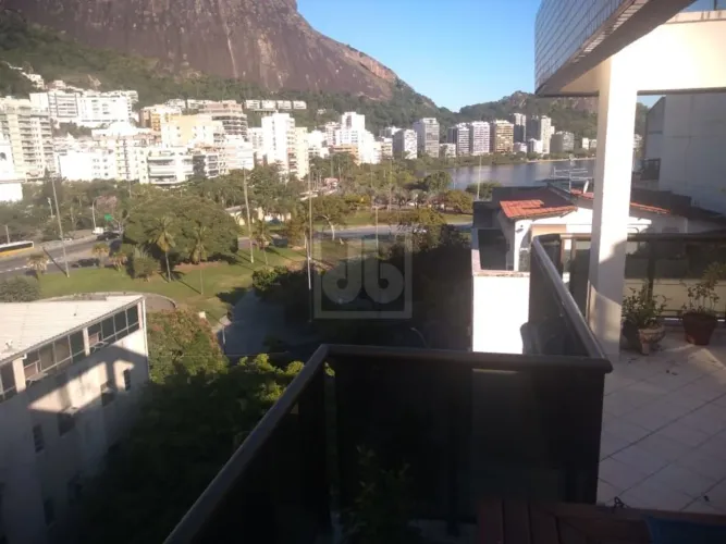 Professor Saldanha - Jardim Botânico - Lagoa - Infra lazer! - Cobertura duplex - Terraço c