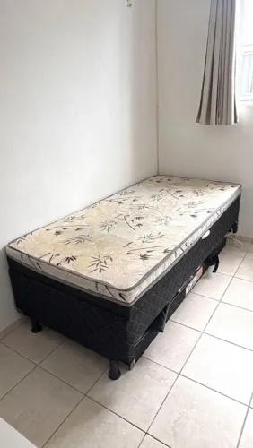 Cama Box Solteiro Baú 3 em 1 + Cama Auxiliar (Bicama)