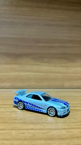 Hot Wheels Loose - Nissan Skyline R34 Brian Velozes e Furiosos