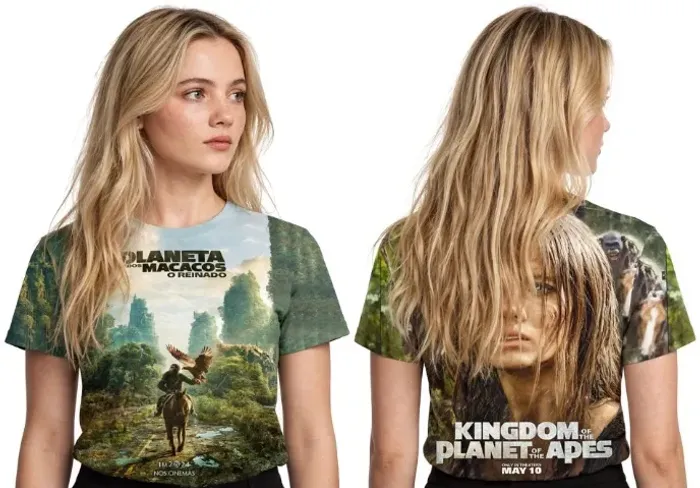 Camisa Planeta dos Macacos
