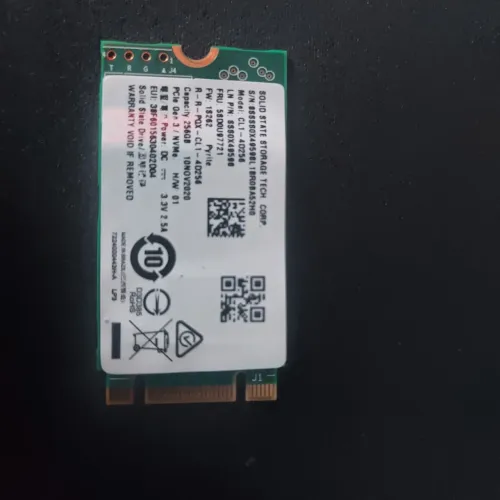 SSD NVME 256GB GEN3