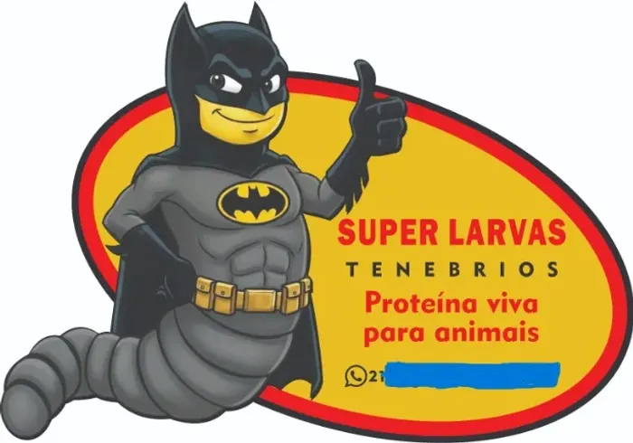 Tenebrios (Larvas de besouros)