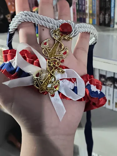Chocker (Colar) e Perneira Sexy de Marinheira, Novo! Fantasia de Marinheira, Festas