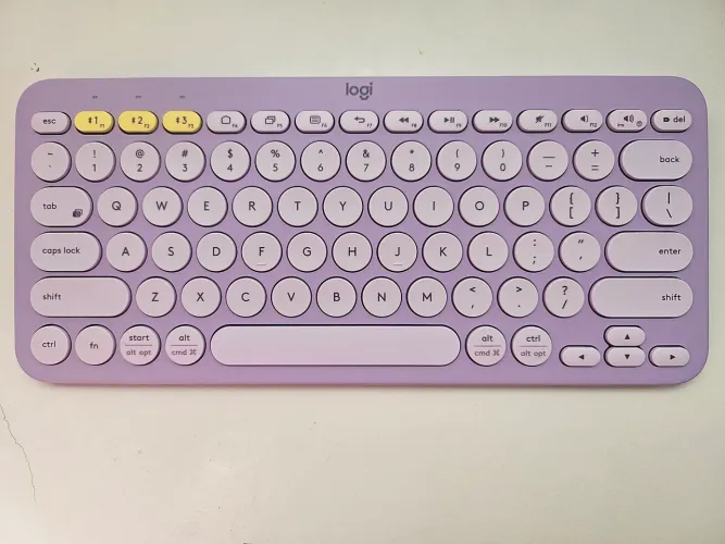 Kit Logitech K380 + POP Mouse ? Lilás/Roxo