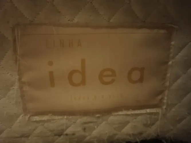 Cama Box Casal com Baú Reforçado Linha Idea + Colchão de Brinde
