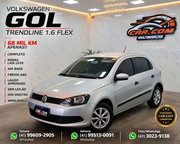 Volkswagen Gol Geração VI Trendline 1.6 8V Total Flex Mec. 4P 2016