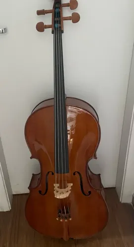 Violoncelo Eagle CE200 4/4 + Arco + Capa + Suportes