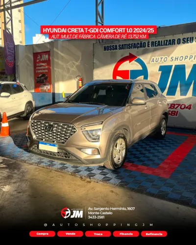 Hyundai Creta Comfort 1.0 TB 12V Flex AUT 2025