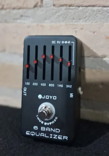 Pedal Joyo JF-11 6 Band Equalizador (Semi-Novo) - Envio Imediato