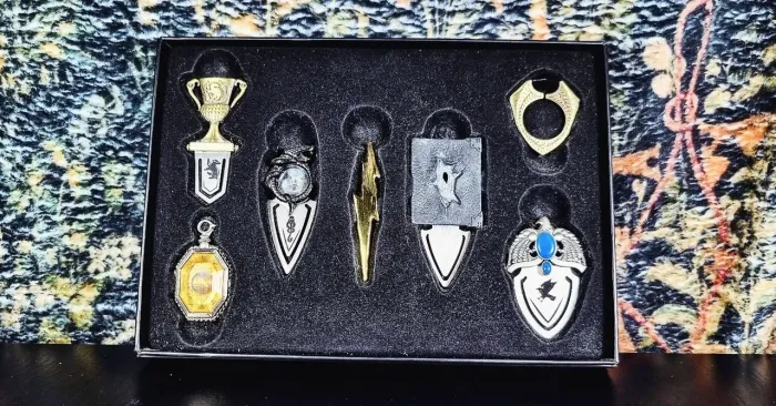 Coleção de Marcadores de Livros Horcrux