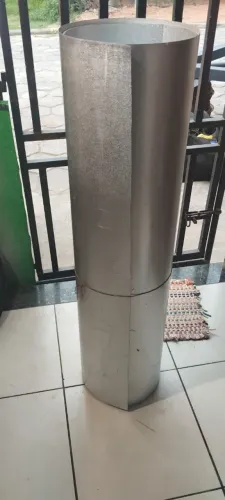 Chapa de zinco 1.20 de largura por 25de comprimeto