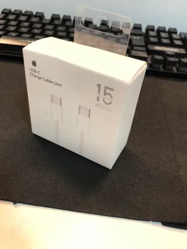 Cabo Tipo-C nas duas pontas 2m 35W Apple