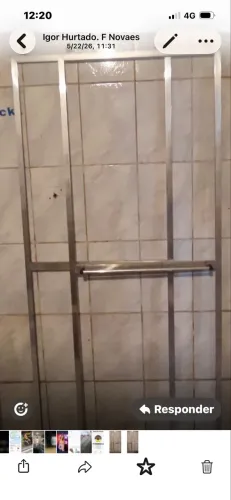 Armação para box de banheiro 