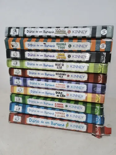 Livros do diário de um banana, (VALOR NEGOCIÁVEL) também vendo a unidade!