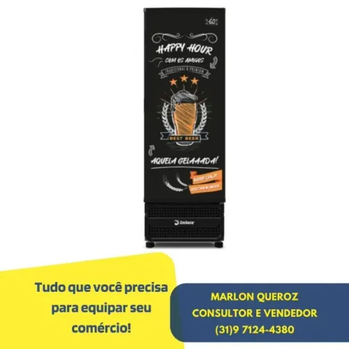 Cervejeira 565 Litros Porta Cega Imbera