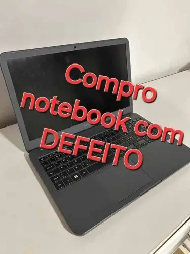 notebook com defeito EU C0MPR0