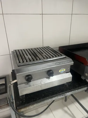 Charbroiler 50x100 cm - 4 Queimadores